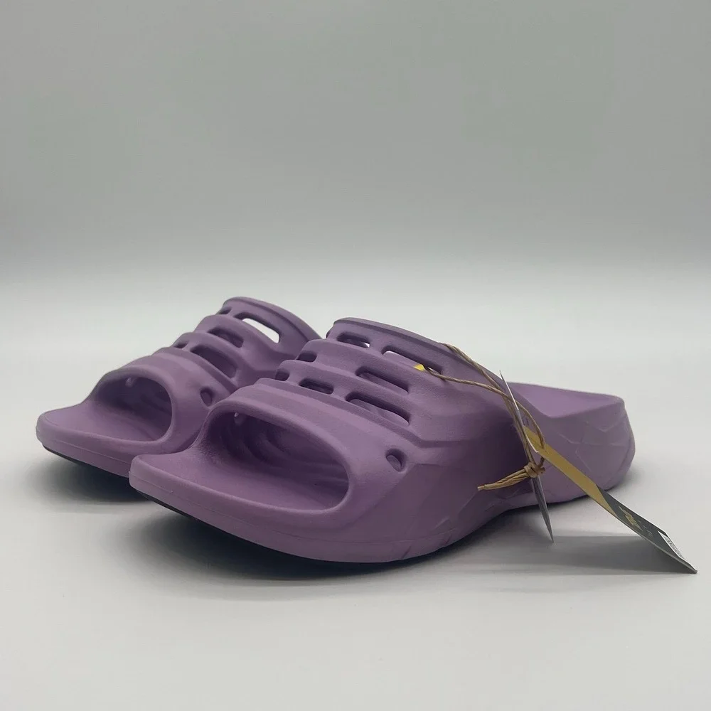 Teva Apretrail Comf Slide Lupine Purple Women's Size 5 Casual Camping Recovery